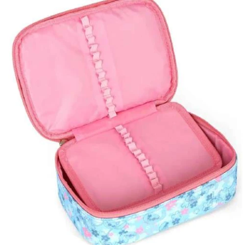 Estojo Necesser Stitch azul - Luxcel