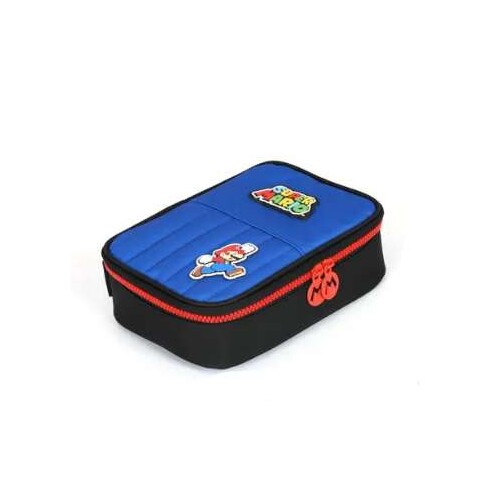 Estojo Necesser Super Mario Azul - Luxcel