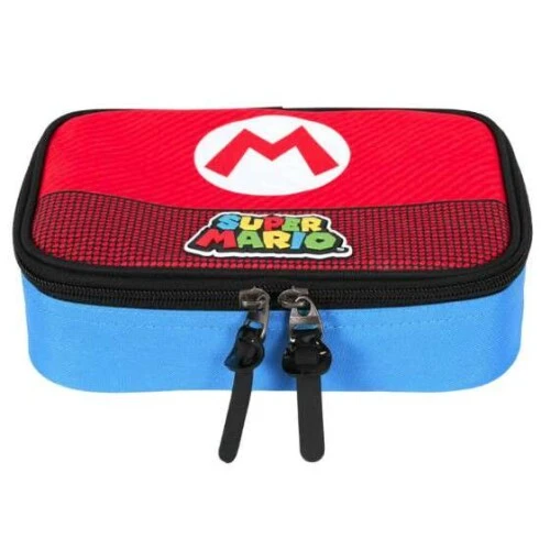 Estojo Necesser Super Mario Vermelho - Luxcel