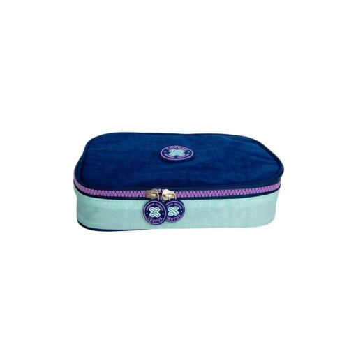Estojo Necesser Trendy Block Azul - Xeryus