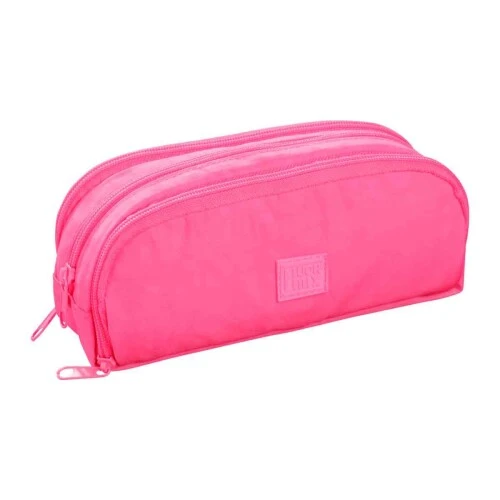 Estojo Triplo Fluor Mix Soft Rosa - Foroni