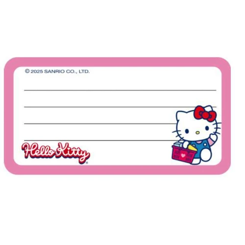 Etiqueta Adesiva Hello Kitty com 8 Adesivos - Jandaia