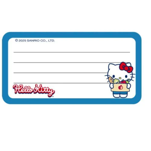 Etiqueta Adesiva Hello Kitty com 8 Adesivos - Jandaia