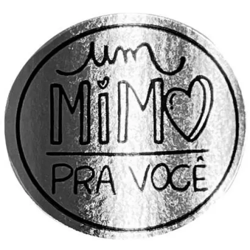 Etiqueta Adesiva Um Mimo pra Você - Link