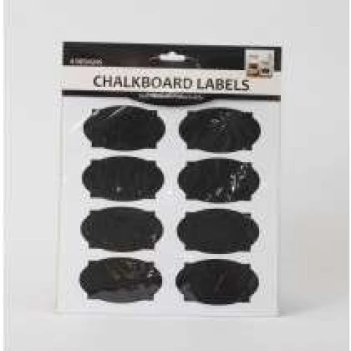 Etiqueta Chalkboard c/8 - Kit