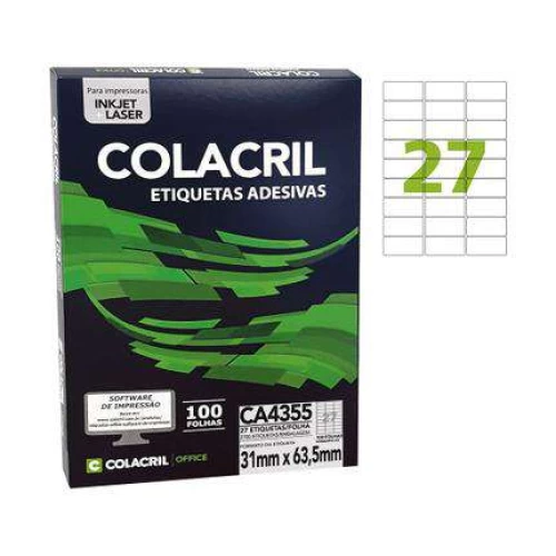 Etiqueta a Laser CA4355 Colacril