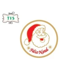 Etiqueta de Natal  Feliz Natal