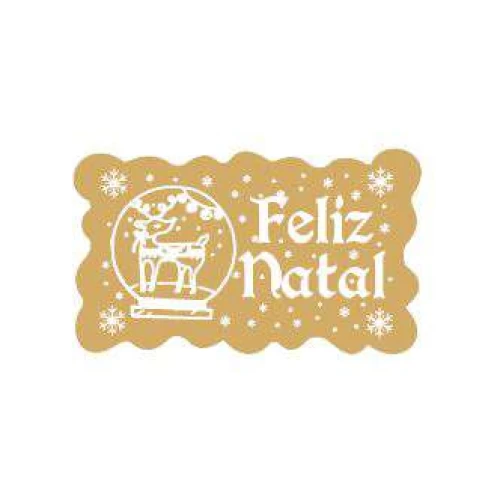 Etiqueta para Presente - Feliz Natal