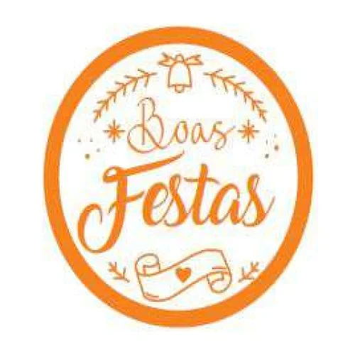 Etiqueta para Presente Natal Boas Festas - Leigil