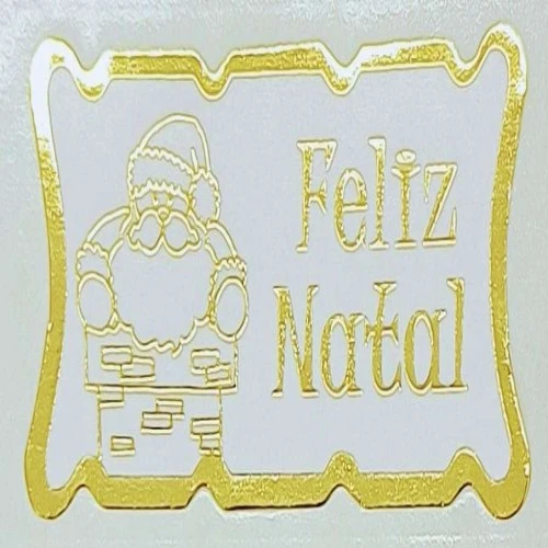 Etiqueta para Presente Natal Feliz Natal - Leigil