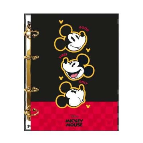 Fichário Argolado College Mickey 120 Folhas - Foroni