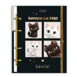 Fichário Colleg Cute e Cat 80 folhas - Cadersil