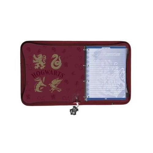 Fichário Escolar Harry Potter Vermelho - Dac Fichário Escolar Harry Potter Vermelho - Dac