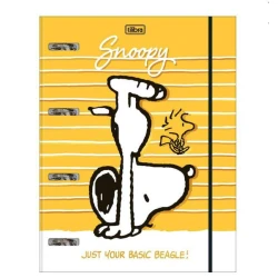 Fichário Escolar Snoopy 48 Folhas - Tilibra