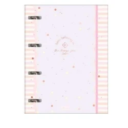 Fichário Soho Rosa 48 Folhas - Tilibra