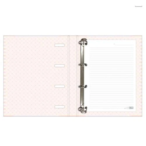 Fichário Soho Rosa 48 Folhas - Tilibra Fichário Soho Rosa 48 Folhas - Tilibra