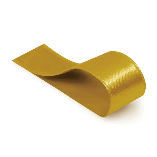 Fita para Presente Cetim 38mm - 10M Ouro - Cromus