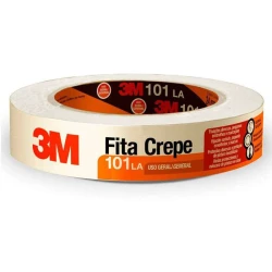 Fita Crepe Adesiva 101 LA 24x50 Uso Geral - 3M