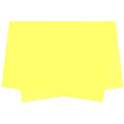 Folha Papel Seda Amarelo 49x69 18gr PCT C/100