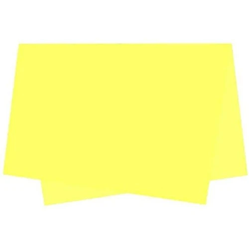 Folha Papel Seda Amarelo 49x69 18gr PCT C/100