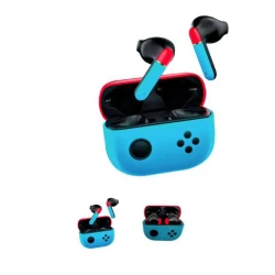 Fone De Ouvido Bluetooth Gamer Oex TWS10 Com Touch, Bluetooth 5.3 E Estojo Carregador
