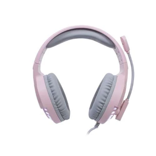 Fone de Ouvido Headset Oex Fox Pink HS414 Com Microfone E Conforto Extra