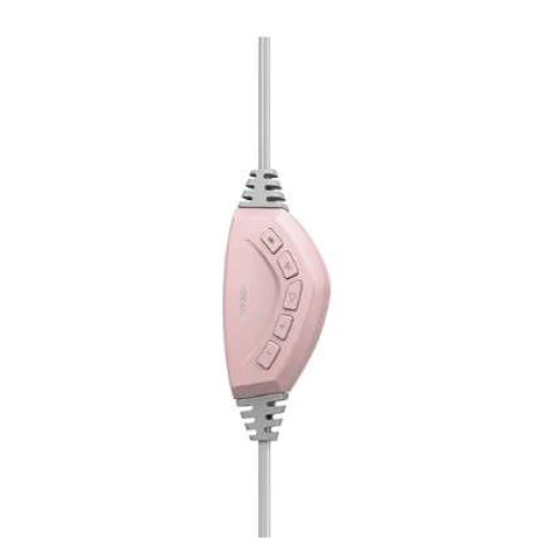 Fone de Ouvido Headset Oex Fox Pink HS414 Com Microfone E Conforto Extra
