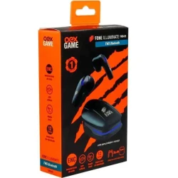 Fone de Ouvido Bluetooth Gamer OEX Game TWS-22 Illuminate com LED