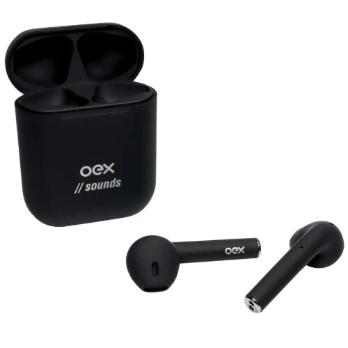 Fone de Ouvido Bluetooth TWS Preto - OEX