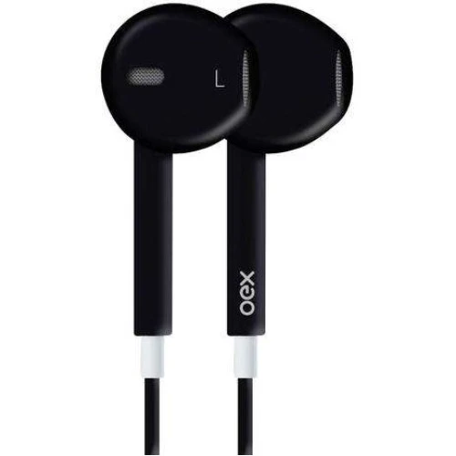 Fone de Ouvido Colormood Preto FN-204 OEX