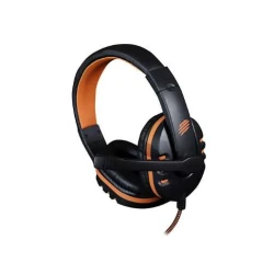 Fone de Ouvido Headset Gamer Action HS200 OEX (Preto e Laranja)