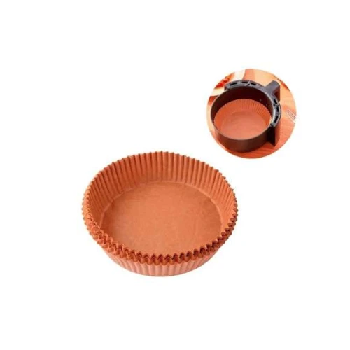 Forma de Papel para Air Fryer Redonda 20cm com 50un
