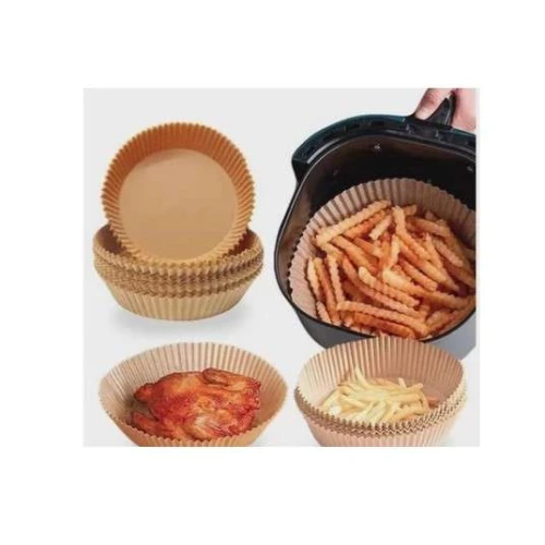 Forma de Papel para Air Fryer Redonda 20cm com 50un