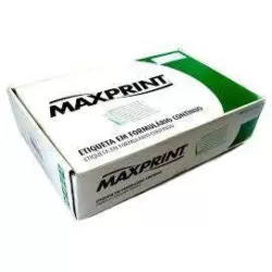 Formulário Etiqueta 107x48,8 - 3 carreiras - Maxprint
