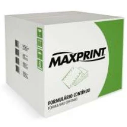 Formulário Contíno 3 Vias Razão Maxprint