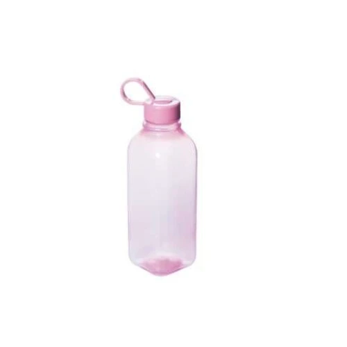 Garrafa Plástica Quadrada Colors 530ml- Plasútil