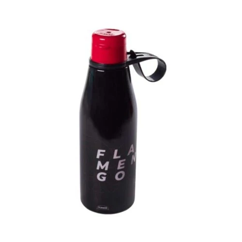 Garrafa Plástica Abre Fácil Flamengo 530ml- Plasútil