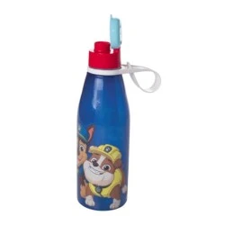 Garrafa Plástica Abre Fácil Patrulha Canina 530ml- Plasútil