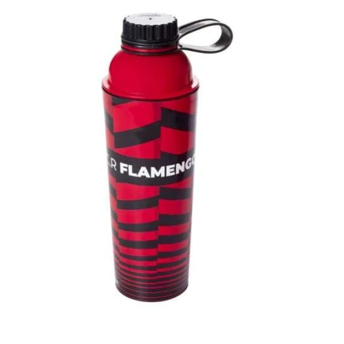 Garrafa Plástica Coqueteleira Flamengo 660ml- Plasútil