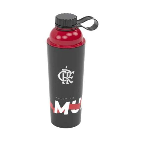 Garrafa Plástica Coqueteleira Flamengo 660ml- Plasútil