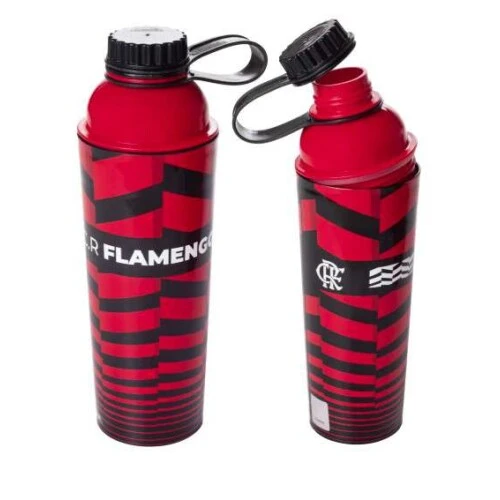 Garrafa Plástica Coqueteleira Flamengo 660ml- Plasútil