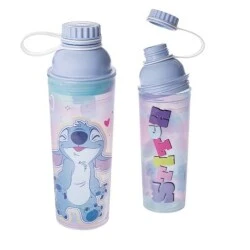 Garrafa Plástica Coqueteleira Stitch 660ml- Plasútil