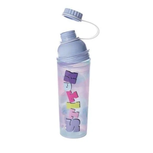 Garrafa Plástica Coqueteleira Stitch 660ml- Plasútil
