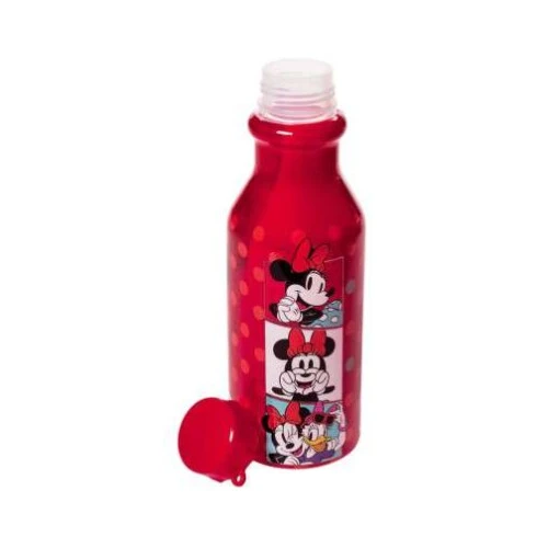 Garrafa Plástica Retrô Minnie Mouse 500ml- Plasútil