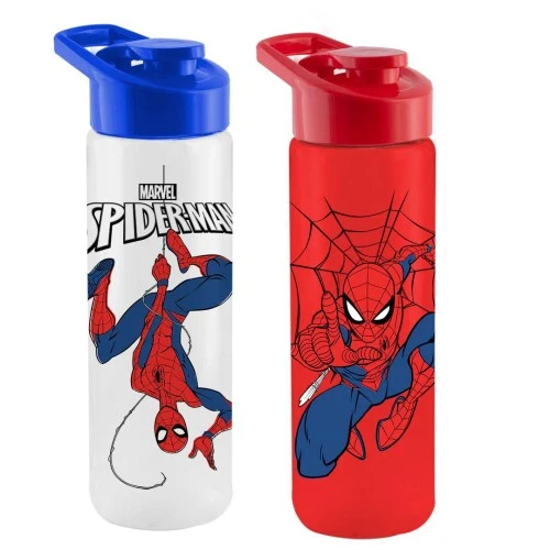 Garrafa Plástica Homem Aranha 700ML - Plasduran