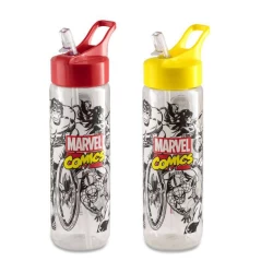 Garrafa Plástica Marvel Comics 700 ml Sortido - Plasduran