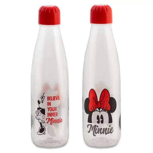 Garrafa Plástica Paris Minnie 600ML Sortida - Plasduran