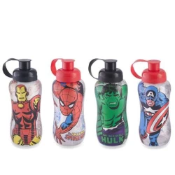 Garrafa Squeeze 550 ml Marvel - Plasduran