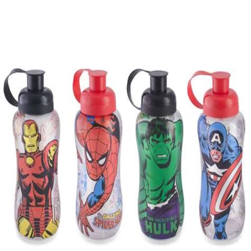 Garrafa Squeeze 550 ml Marvel - Plasduran