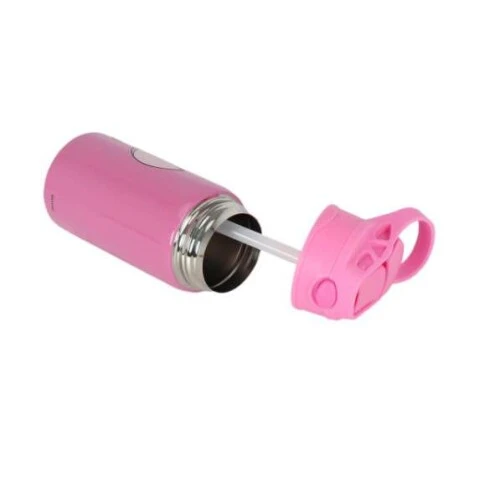 Garrafa de Alumínio Stitch Rosa REF GF56184SC